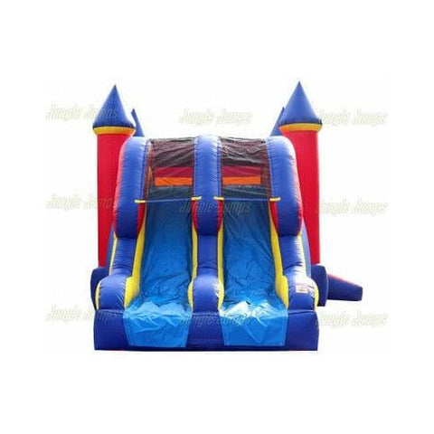 Jungle Jumps Inflatable Bouncers Double Lane Combo Dry by Jungle Jumps CO-1474-B Double Lane Combo Dry by Jungle Jumps SKU # CO-1474-B