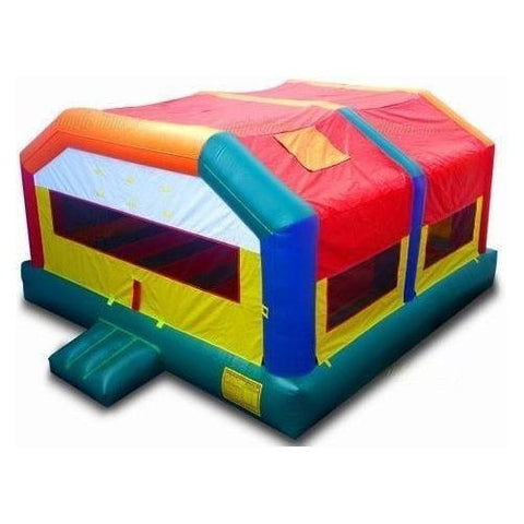 Jungle Jumps Inflatable Bouncers Extra Large Fun House by Jungle Jumps 781880208037 BH-2034-D Extra Large Fun House by Jungle Jumps SKU #BH-2034-D