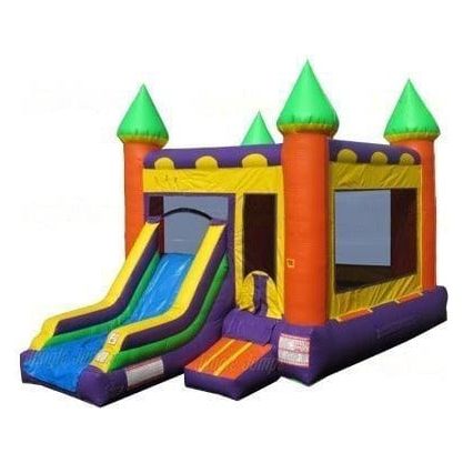 Jungle Jumps Inflatable Bouncers Front Slide Combo II by Jungle Jumps Front Slide Combo II by Jungle Jumps SKU#CO-1519-B/CO-1519-C