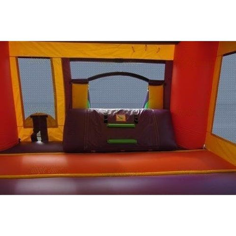 Jungle Jumps Inflatable Bouncers Front Slide Combo II by Jungle Jumps Front Slide Combo II by Jungle Jumps SKU#CO-1519-B/CO-1519-C