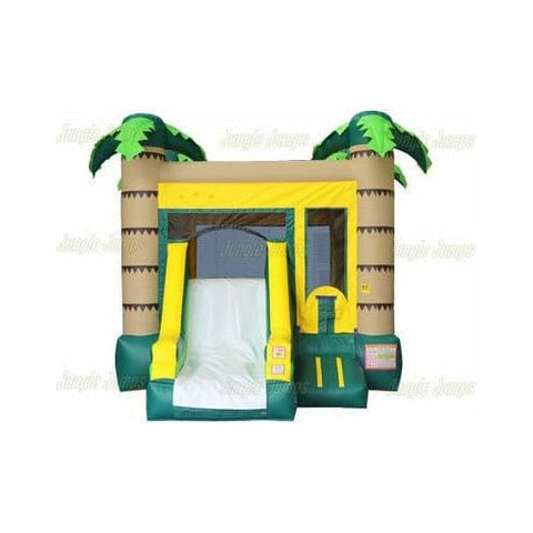 Jungle Jumps Inflatable Bouncers Inflatable Palm Slide Combo by Jungle Jumps 781880288749 CO-1017-B Inflatable Palm Slide Combo by Jungle Jumps SKU #CO-1017-B
