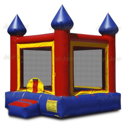 Jungle Jumps Inflatable Bouncers Mini Castle Bouncer by Jungle Jumps 781880289401 BH-2142-A Mini Castle Bouncer by Jungle Jumps SKU # BH-2142-A