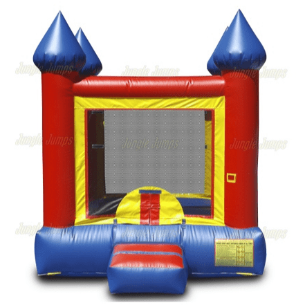 Jungle Jumps Inflatable Bouncers Mini Castle Bouncer by Jungle Jumps 781880289401 BH-2142-A Mini Castle Bouncer by Jungle Jumps SKU # BH-2142-A