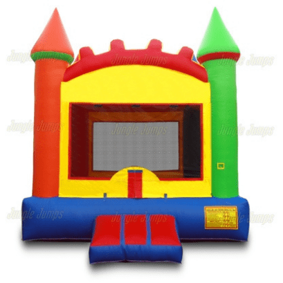 Jungle Jumps Inflatable Bouncers Multi Color Arch Castle by Jungle Jumps 781880289999 BH-1103-B Multi Color Arch Castle by Jungle Jumps SKU # BH-1103-B