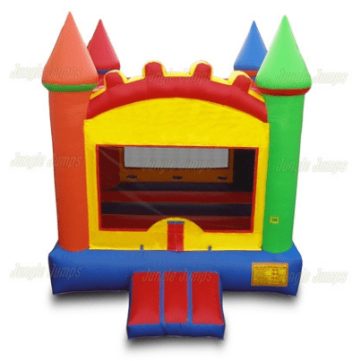 Jungle Jumps Inflatable Bouncers Multi Color Arch Castle by Jungle Jumps 781880289999 BH-1103-B Multi Color Arch Castle by Jungle Jumps SKU # BH-1103-B