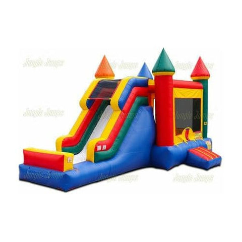 Jungle Jumps Inflatable Bouncers Multicolor Castle Combo by Jungle Jumps 781880288596 CO-1296-B Multicolor Castle Combo by Jungle Jumps SKU # 	CO-1296-B