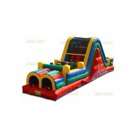 Jungle Jumps Inflatable Bouncers MultiColor Obstacle Course by Jungle Jumps 781880288336 IN-1132-A MultiColor Obstacle Course by Jungle Jumps SKU # IN-1132-A