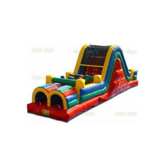 12'H MultiColor Obstacle Course by Jungle Jumps