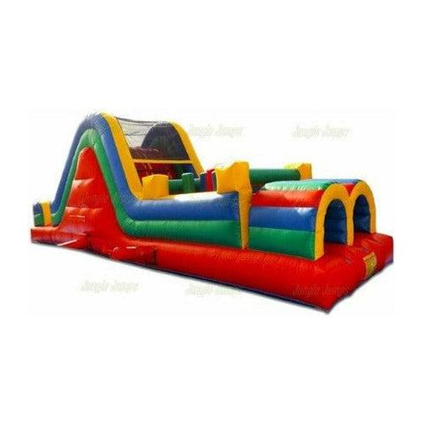 Jungle Jumps Inflatable Bouncers MultiColor Obstacle Course by Jungle Jumps 781880288336 IN-1132-A MultiColor Obstacle Course by Jungle Jumps SKU # IN-1132-A