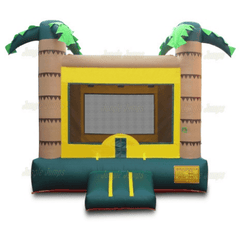 Jungle Jumps Inflatable Bouncers Palm House Moonwalk by Jungle Jumps 781880289647 BH-1049-B Palm House Moonwalk by Jungle Jumps SKU # BH-1049-B