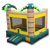 Image of Jungle Jumps Inflatable Bouncers Palm House Moonwalk by Jungle Jumps 781880289647 BH-1049-B Palm House Moonwalk by Jungle Jumps SKU # BH-1049-B