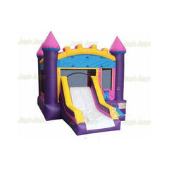 15'H Pink Front Slide Combo II by Jungle Jumps