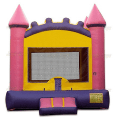 Jungle Jumps Inflatable Bouncers Pink & Purple Arch Castle by Jungle Jumps 781880289616 BH-1057-B Pink & Purple Arch Castle by Jungle Jumps SKU # BH-1057-B