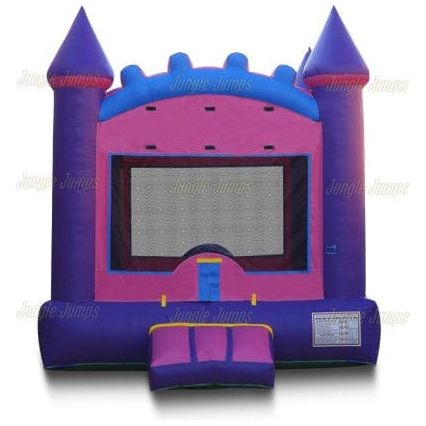 Jungle Jumps Inflatable Bouncers Pink & Purple Castle II by Jungle Jumps Pink & Purple Castle II by Jungle Jumps SKU #BH-1114-B/BH-1114-C