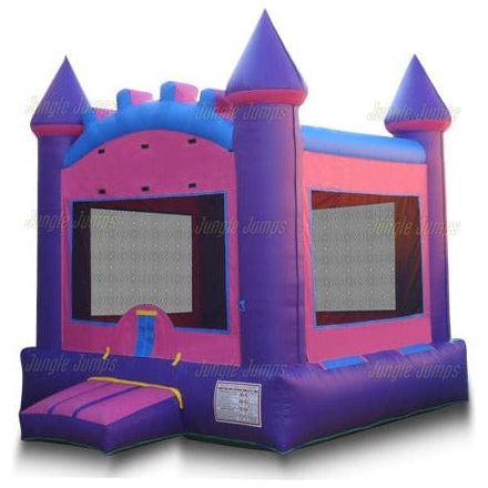 Jungle Jumps Inflatable Bouncers Pink & Purple Castle II by Jungle Jumps Pink & Purple Castle II by Jungle Jumps SKU #BH-1114-B/BH-1114-C