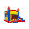 Image of Jungle Jumps Inflatable Bouncers Primary Castle side Slide Combo by Jungle Jumps 781880288794 CO-1442-C Primary Castle side Slide Combo by Jungle Jumps SKU # CO-1442-C