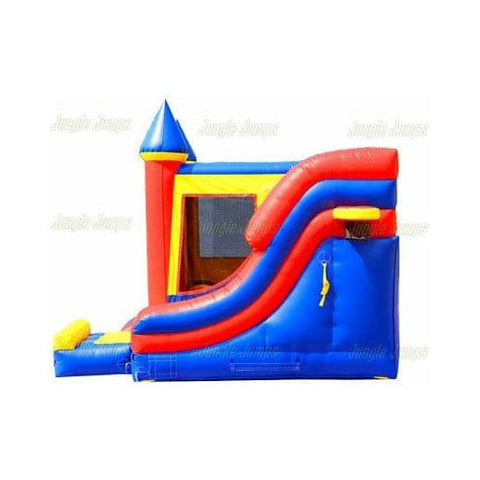 Jungle Jumps Inflatable Bouncers Primary II Castle side Slide Combo by Jungle Jumps 781880288879 CO-1441-C Primary II Castle side Slide Combo by Jungle Jumps SKU # CO-1441-C