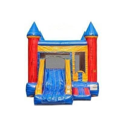 Jungle Jumps Inflatable Bouncers Primary Marble Combo by Jungle Jumps Eazy Bounce by Jungle Jumps SKU#BH-1171-B