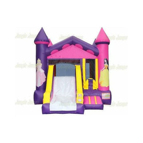 Jungle Jumps Inflatable Bouncers Princess V-Roof Combo by Jungle Jumps 781880288527 CO-1188-B Princess V-Roof Combo by Jungle Jumps SKU # CO-1188-B