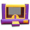 Image of 10'H Purple n Yellow Bounce House by Jungle Jumps SKU #BH-1175-B