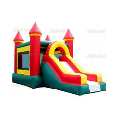 Jungle Jumps Inflatable Bouncers Red and Green Combo by Jungle Jumps CO-1095-B Palm Red and Green Combo by Jungle Jumps SKU #CO-1095-B