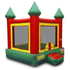 Jungle Jumps Inflatable Bouncers Red and Green Mini Bouncer by Jungle Jumps 781880201427 BH-2141-A Multi Color Mini Castle Bounce by Jungle Jumps SKU#BH-2273-A
