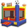 Image of Jungle Jumps Inflatable Bouncers Red Sport Arena by Jungle Jumps 781880289005 BH-1197-B Red Sport Arena by Jungle Jumps SKU # BH-1197-B