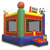 Image of Jungle Jumps Inflatable Bouncers Red Sport Arena by Jungle Jumps 781880289005 BH-1197-B Red Sport Arena by Jungle Jumps SKU # BH-1197-B