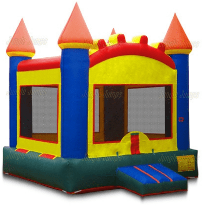 Jungle Jumps Inflatable Bouncers Regular Arch Castle by Jungle Jumps 781880289975 BH-1054-B Regular Arch Castle by Jungle Jumps SKU # BH-1054-B