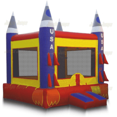 Jungle Jumps Inflatable Bouncers Rocket Ship Bounce by Jungle Jumps 781880289500 BH-2020-B Rocket Ship Bounce by Jungle Jumps SKU # BH-2020-B