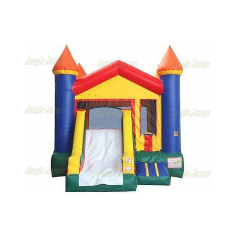 Jungle Jumps Inflatable Bouncers V-Roof Castle Combo by Jungle Jumps 781880288909 CO-1183-B V-Roof Castle Combo by Jungle Jumps SKU # CO-1183-B