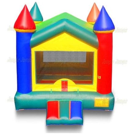 Jungle Jumps Inflatable Bouncers V-Roof Castle II by Jungle Jumps V-Roof Castle II by Jungle Jumps SKU #BH-1204-B/BH-1204-C