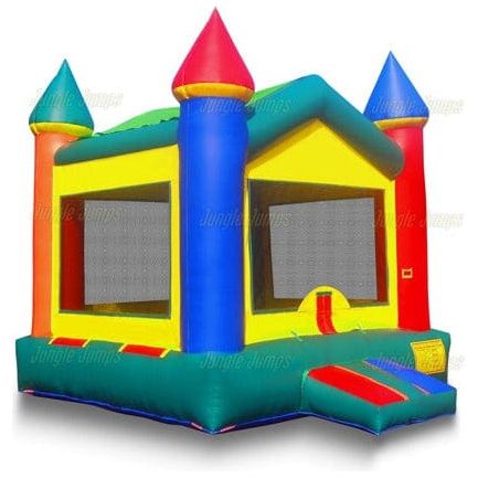 Jungle Jumps Inflatable Bouncers V-Roof Castle II by Jungle Jumps V-Roof Castle II by Jungle Jumps SKU #BH-1204-B/BH-1204-C