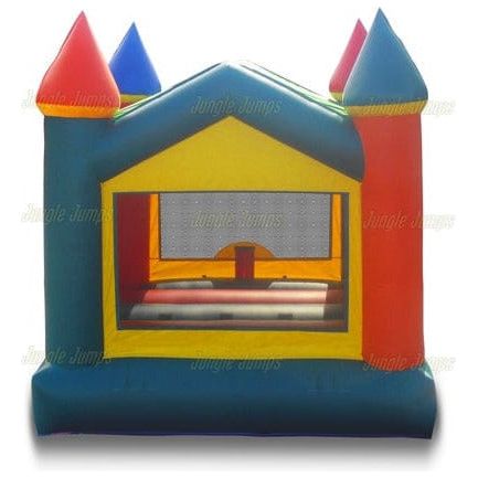 Jungle Jumps Inflatable Bouncers V-Roof Castle II by Jungle Jumps V-Roof Castle II by Jungle Jumps SKU #BH-1204-B/BH-1204-C