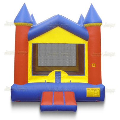 Jungle Jumps Inflatable Bouncers V-Roof Castle III by Jungle Jumps 781880289784 BH-1203-B V-Roof Castle III by Jungle Jumps SKU # BH-1203-B