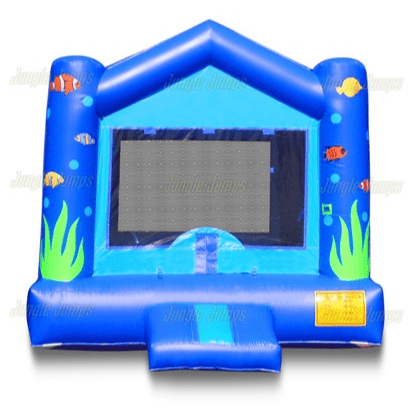 Jungle Jumps Inflatable Bouncers V-Roof Sea World by Jungle Jumps 781880289494 BH-1205-B V-Roof Sea World by Jungle Jumps SKU # BH-1205-B