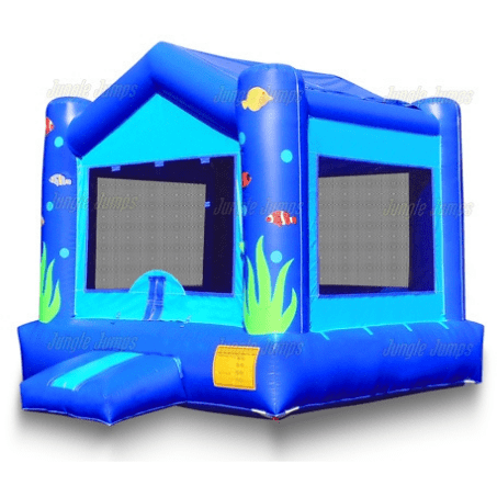 Jungle Jumps Inflatable Bouncers V-Roof Sea World by Jungle Jumps 781880289494 BH-1205-B V-Roof Sea World by Jungle Jumps SKU # BH-1205-B