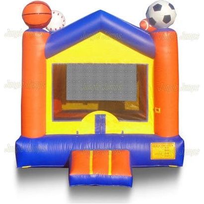 Jungle Jumps Inflatable Bouncers V-Roof Sports Arena by Jungle Jumps V-Roof Sports Arena by Jungle Jumps SKU# BH-1201-B/BH-1201-C