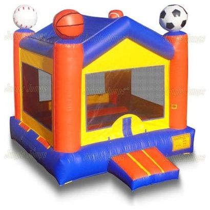 Jungle Jumps Inflatable Bouncers V-Roof Sports Arena by Jungle Jumps V-Roof Sports Arena by Jungle Jumps SKU# BH-1201-B/BH-1201-C