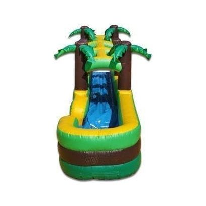 Jungle Jumps Water Parks & Slides 10'H Tropical Run N Splash by Jungle Jumps 10'H Tropical Run N Splash by Jungle Jumps SKU#SL-1171-A
