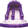 Image of Jungle Jumps Water Parks & Slides 14'H Wave Purple Black Marble w Pool by Jungle Jumps 781880263135 SL-1419-M 14'H Wave Purple Black Marble w Pool by Jungle Jumps SKU# SL-1419-M