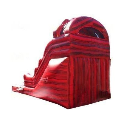 Jungle Jumps Water Parks & Slides 14'H Wave Red Black Marble w Pool by Jungle Jumps 781880279709 SL-1418-M 14'H Wave Red Black Marble w Pool by Jungle Jumps SKU#SL-1418-M