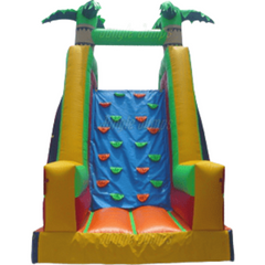 17'H Fun Slide With Pool II by Jungle Jumps