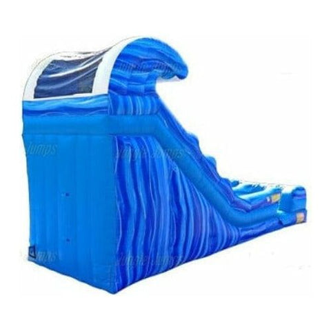 Jungle Jumps Water Parks & Slides 18'H Aqua Tide Wave Splash Pool Slide by Jungle Jumps 781880263029 SL-1231-B 18'H Aqua Tide Wave Splash Pool Slide by Jungle Jumps SKU# SL-1231-B