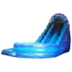 Jungle Jumps Water Parks & Slides 18'H Blue Monster with Pool by Jungle Jumps 781880279532 SL-1438-B 18'H Blue Monster with Pool by Jungle Jumps SKU#SL-1438-B