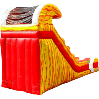 Jungle Jumps Water Parks & Slides 18'H Fire Tide Wave Slide by Jungle Jumps 781880263166 SL-1232-B 18'H Fire Tide Wave Slide by Jungle Jumps SKU# SL-1232-B