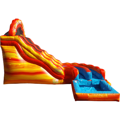 Jungle Jumps Water Parks & Slides 18'H Rippling Tide with Pool by Jungle Jumps 781880263036 SL-1266-B 18'H Rippling Tide with Pool by Jungle Jumps SKU# SL-1266-B