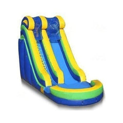 Jungle Jumps Water Parks & Slides 18'H Slide with Splash Pool by Jungle Jumps 781880215288 SL-1138-B 18'H Slide with Splash Pool by Jungle Jumps SKU#SL-1138-B