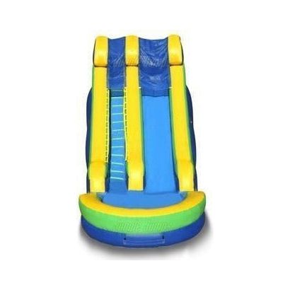 Jungle Jumps Water Parks & Slides 18'H Slide with Splash Pool by Jungle Jumps 781880215288 SL-1138-B 18'H Slide with Splash Pool by Jungle Jumps SKU#SL-1138-B