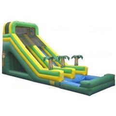 Jungle Jumps Water Parks & Slides 19'H High Jungle Palm Water Slide by Jungle Jumps 781880227649 SL-1181-B 19'H High Jungle Palm Water Slide by Jungle Jumps SKU# SL-1181-B